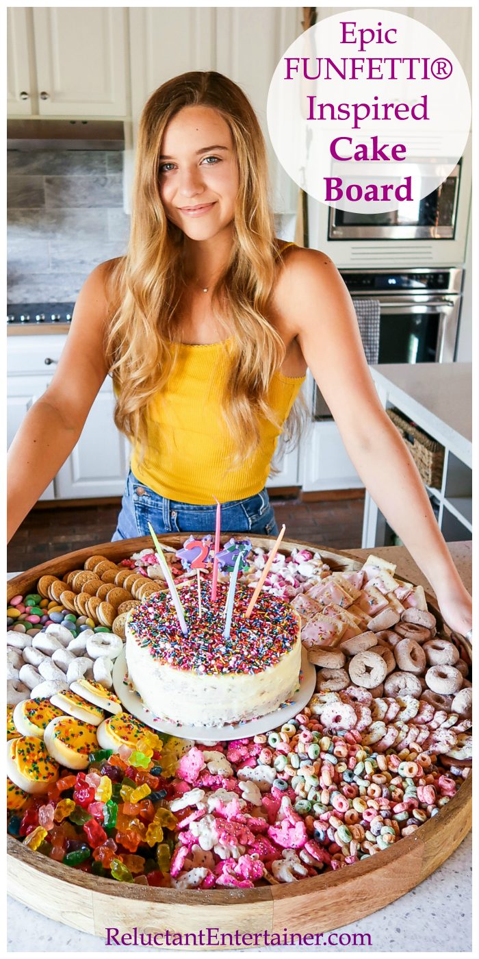 Epic FUNFETTI® Inspired Cake Board Recipe