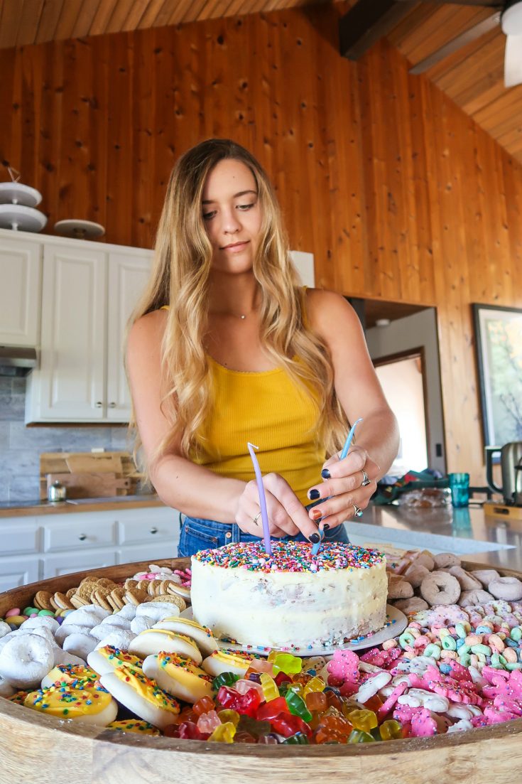 Epic FUNFETTI® Inspired Cake Board - Reluctant Entertainer