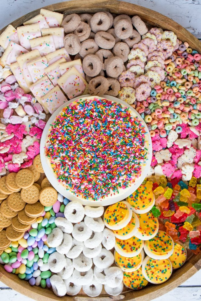 Epic Confetti Cake Board