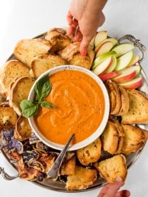 Grilled Cheese Tomato Soup Board