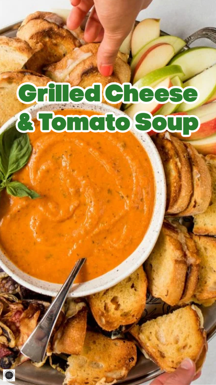 Grilled Cheese Tomato Soup