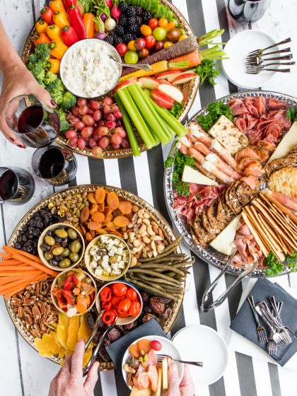 Holiday Charcuterie Board Appetizers - Reluctant Entertainer