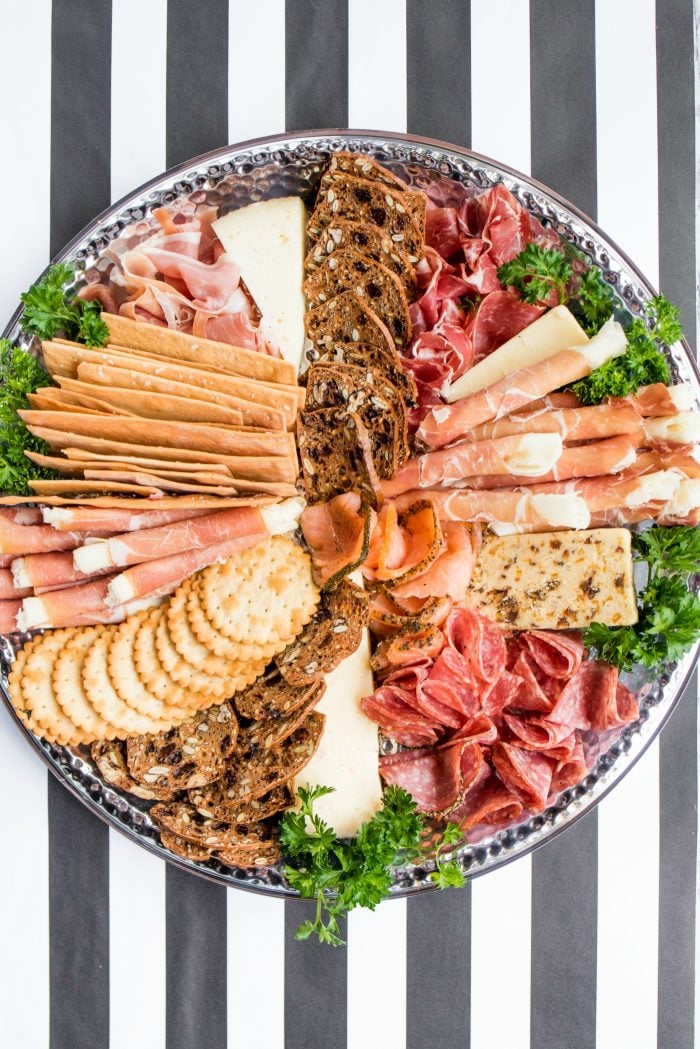 Meat Cheese Charcuterie Board Appetizers