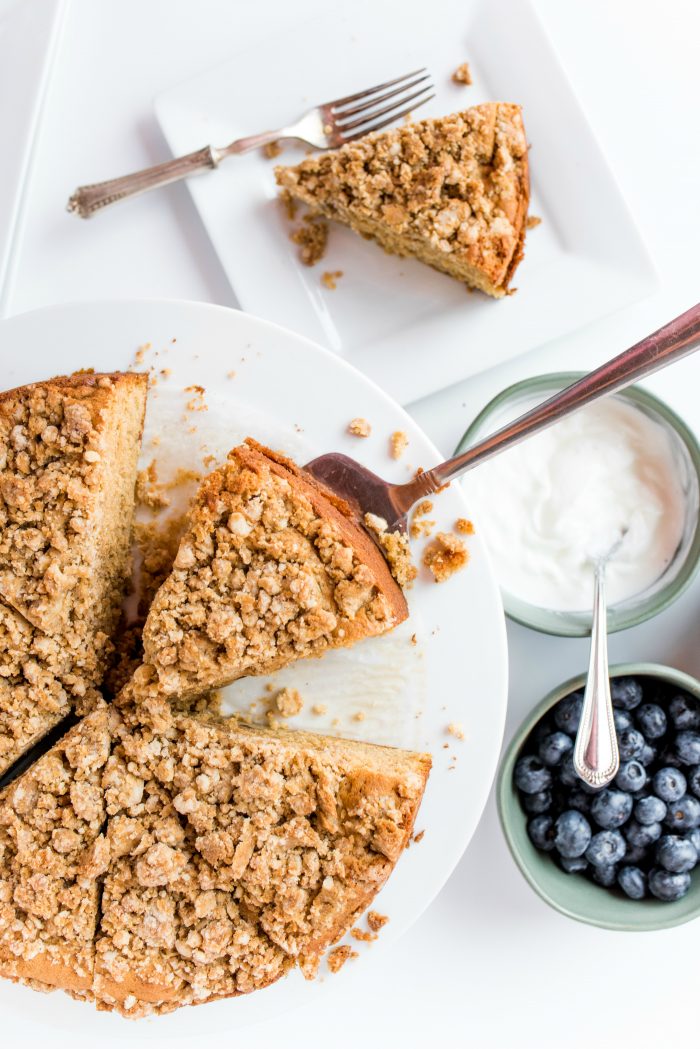 Easy Pear Coffee Cake Recipe