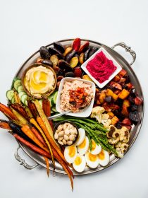 Roasted Veggie Crudite Platter