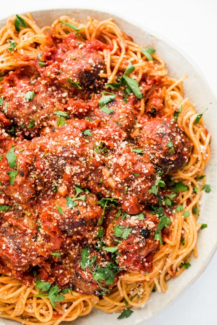 BEST Spaghetti and Meatballs