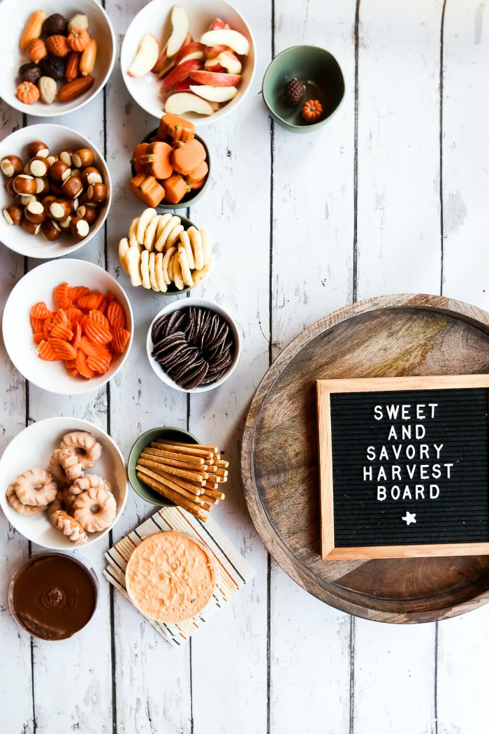 How to make Sweet and Savory Harvest Snack Board