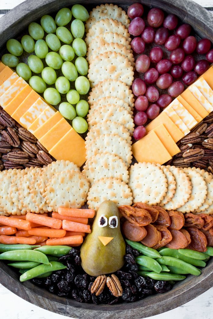 Easy Thanksgiving Turkey Board by The Baker Mama