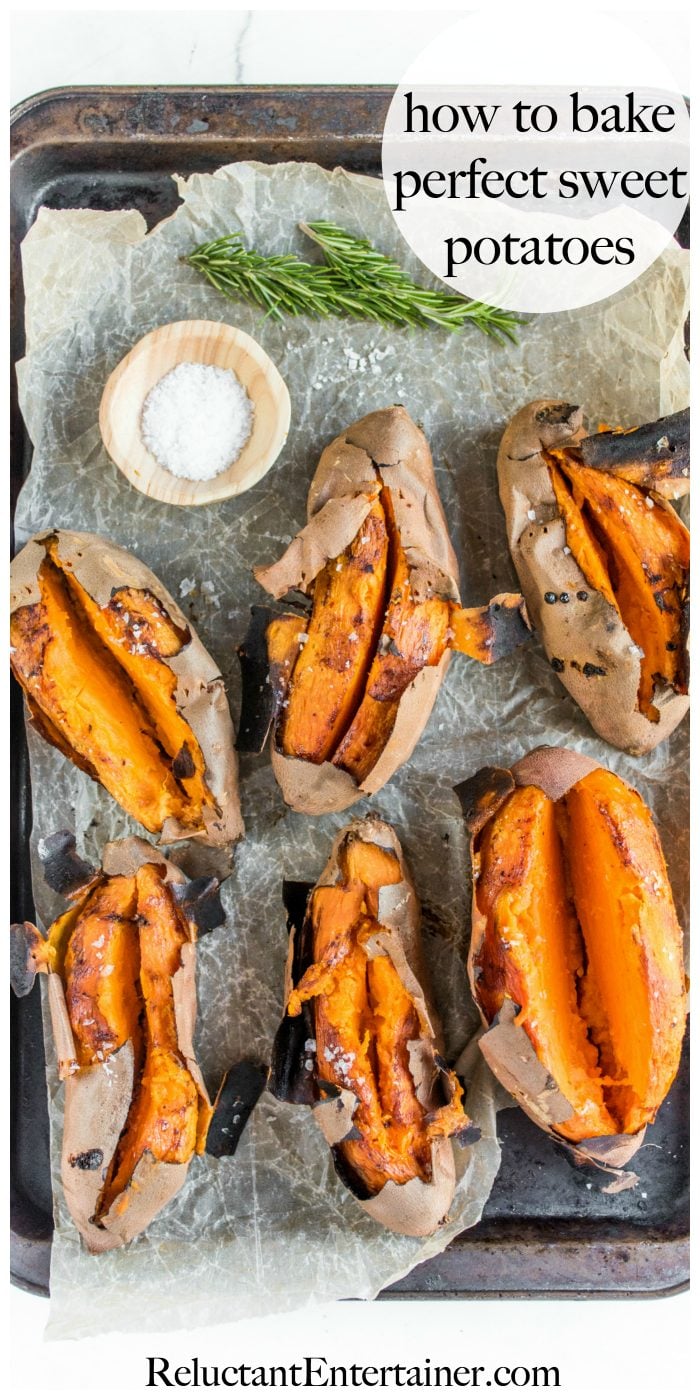 How to bake perfect sweet potatoes