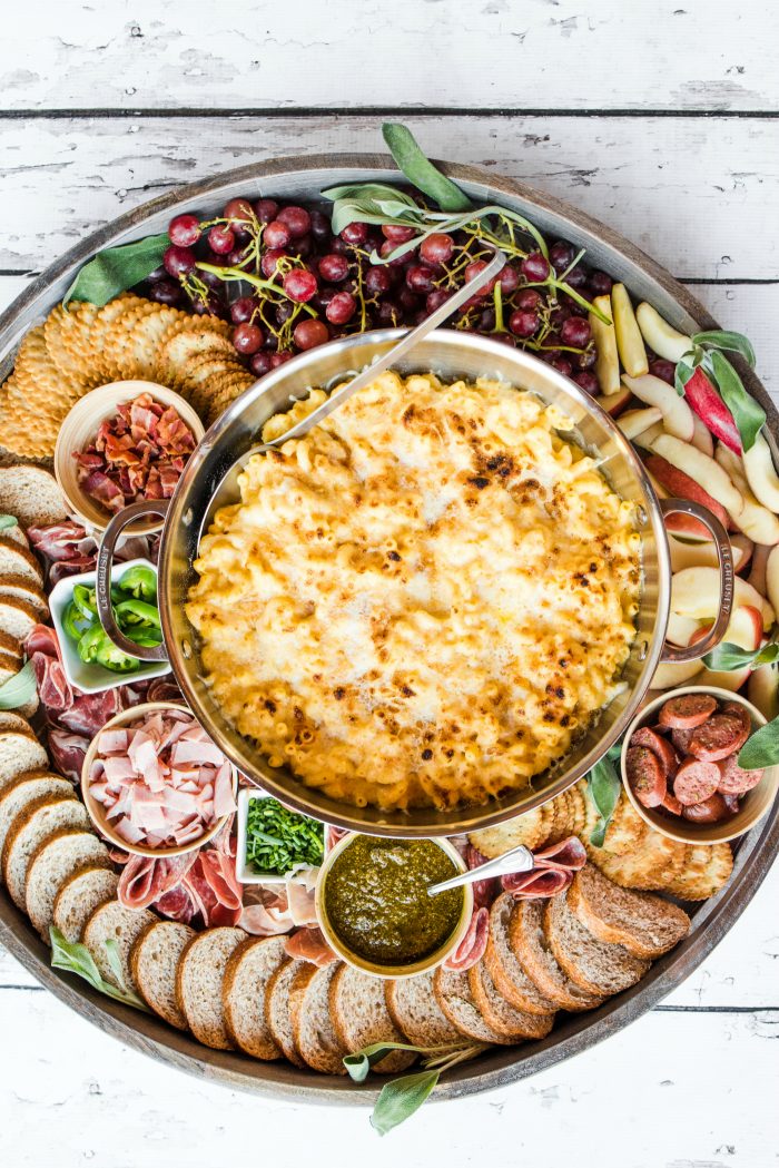 https://reluctantentertainer.com/wp-content/uploads/2019/11/Macaroni-and-Cheese-Dinner-Board-10-700x1049.jpg