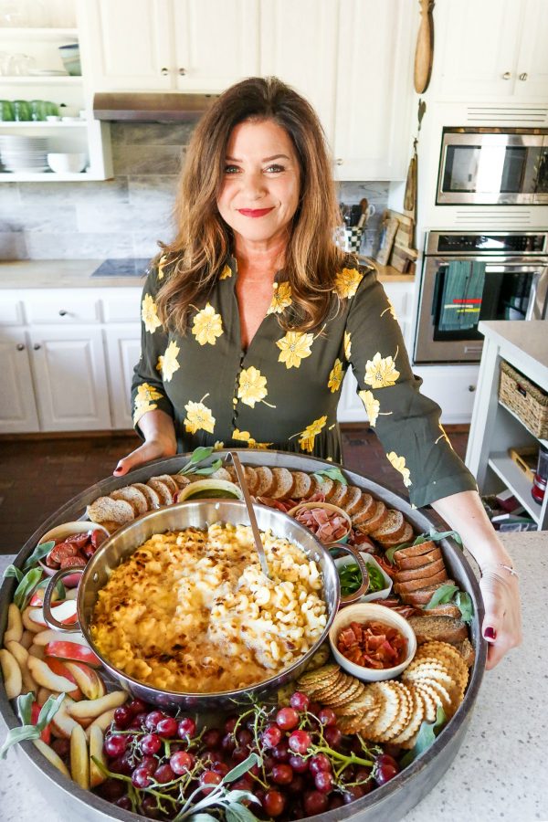 Macaroni and Cheese Dinner Board - Reluctant Entertainer