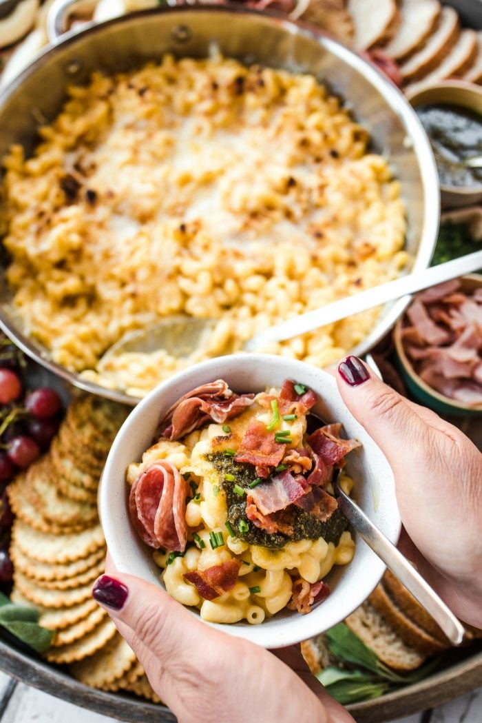 Macaroni and Cheese Dinner Board BOWLS