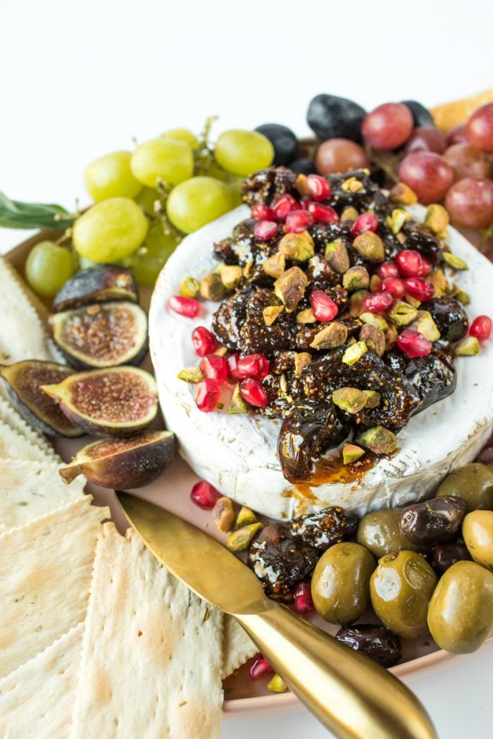 Tasty Vanilla Fig Bourbon Brie