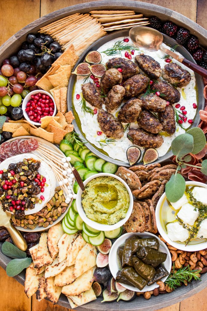 Lamb Kofta Charcuterie Board