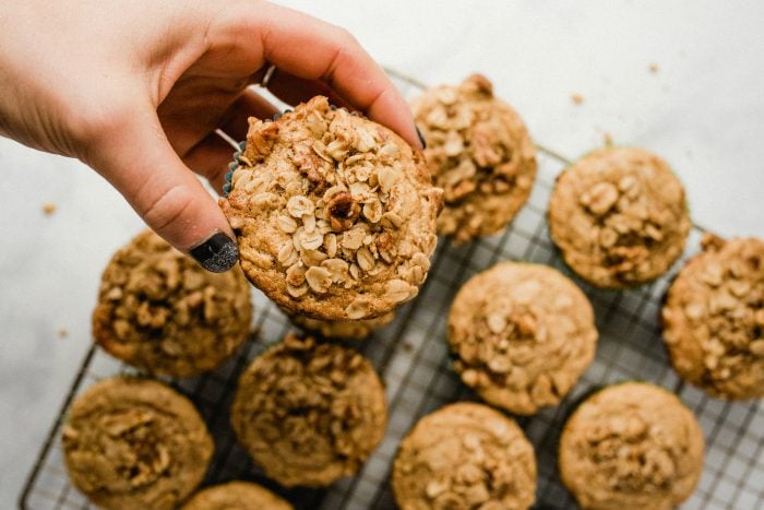 EASY Honey Apple Gluten-Free Muffins