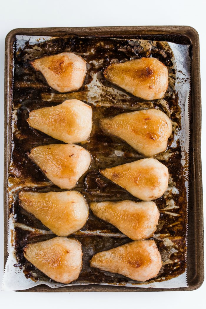 Maple Baked Pears