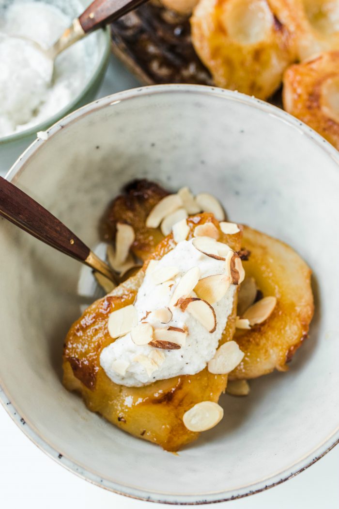 Maple Baked Bosc Pears