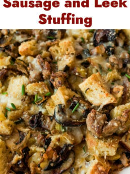 Sausage and Leek Stuffing