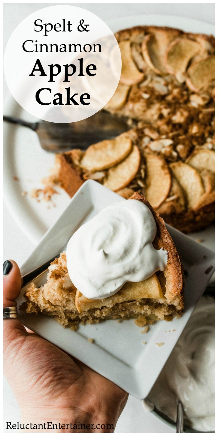 Spelt Cinnamon Apple Cake Recipe