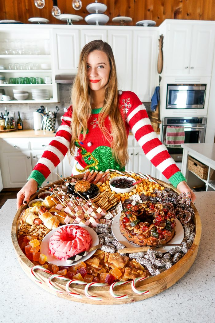 Ugly Christmas Sweaters Charcuterie Board