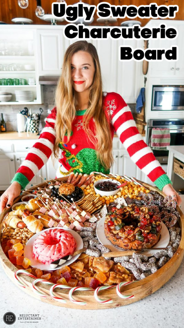 Ugly Sweater Charcuterie Board