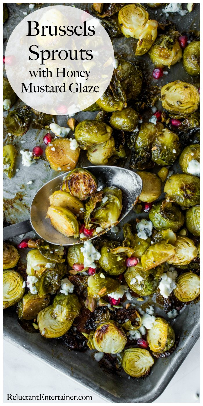 Brussels Sprouts with Honey Mustard Glaze Recipe