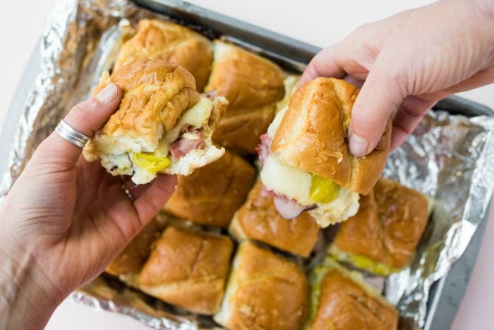 Game Day Cuban Sliders Party - Reluctant Entertainer