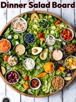 Epic Dinner Salad Board