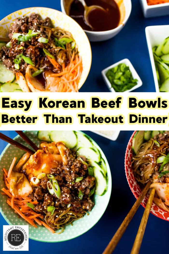 Easy Korean Beef Bowls (Better Than Takeout Dinner)