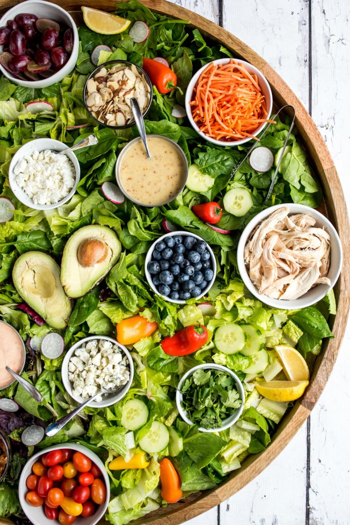 Healthy Epic Dinner Salad Board Recipe