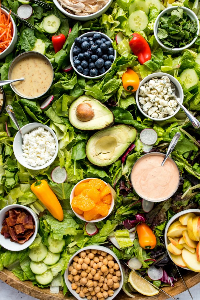 Healthy Epic Dinner Salad Board