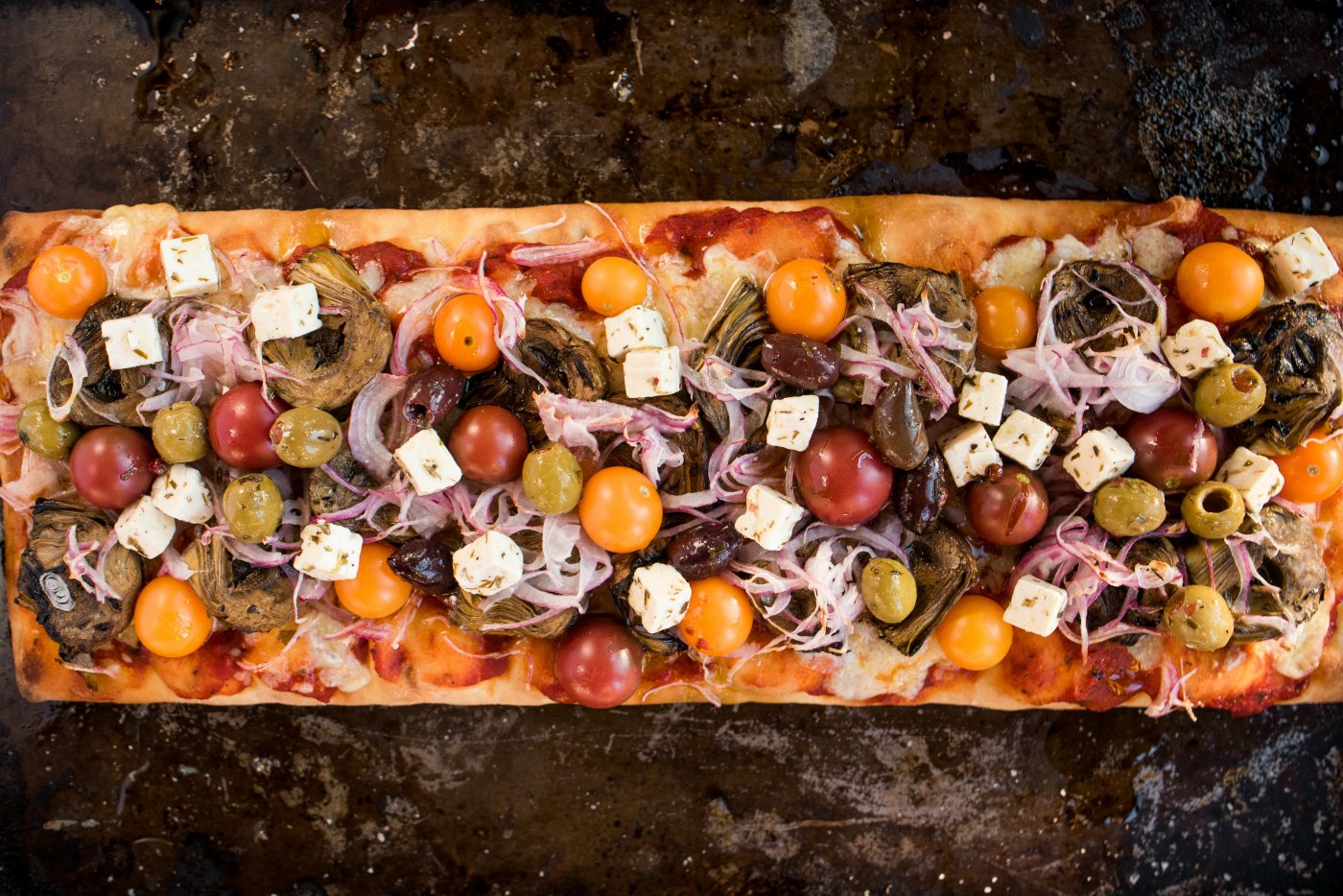 Trader Joe's Greek Flatbread Pizza Reluctant Entertainer