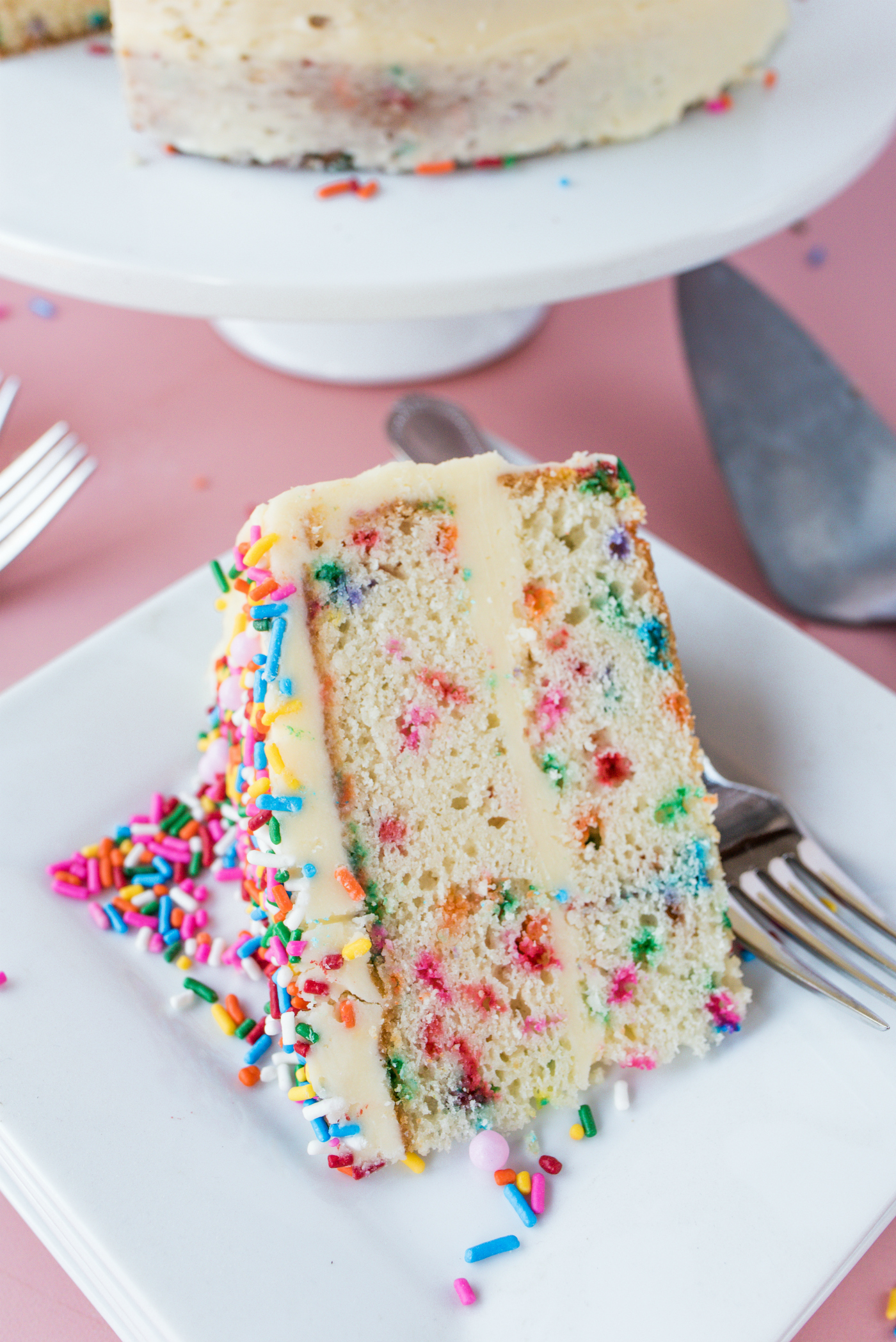 Moist Vanilla Cake Recipe - Baked by an Introvert