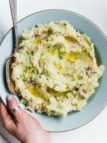 Colcannon Irish Bacon Potatoes