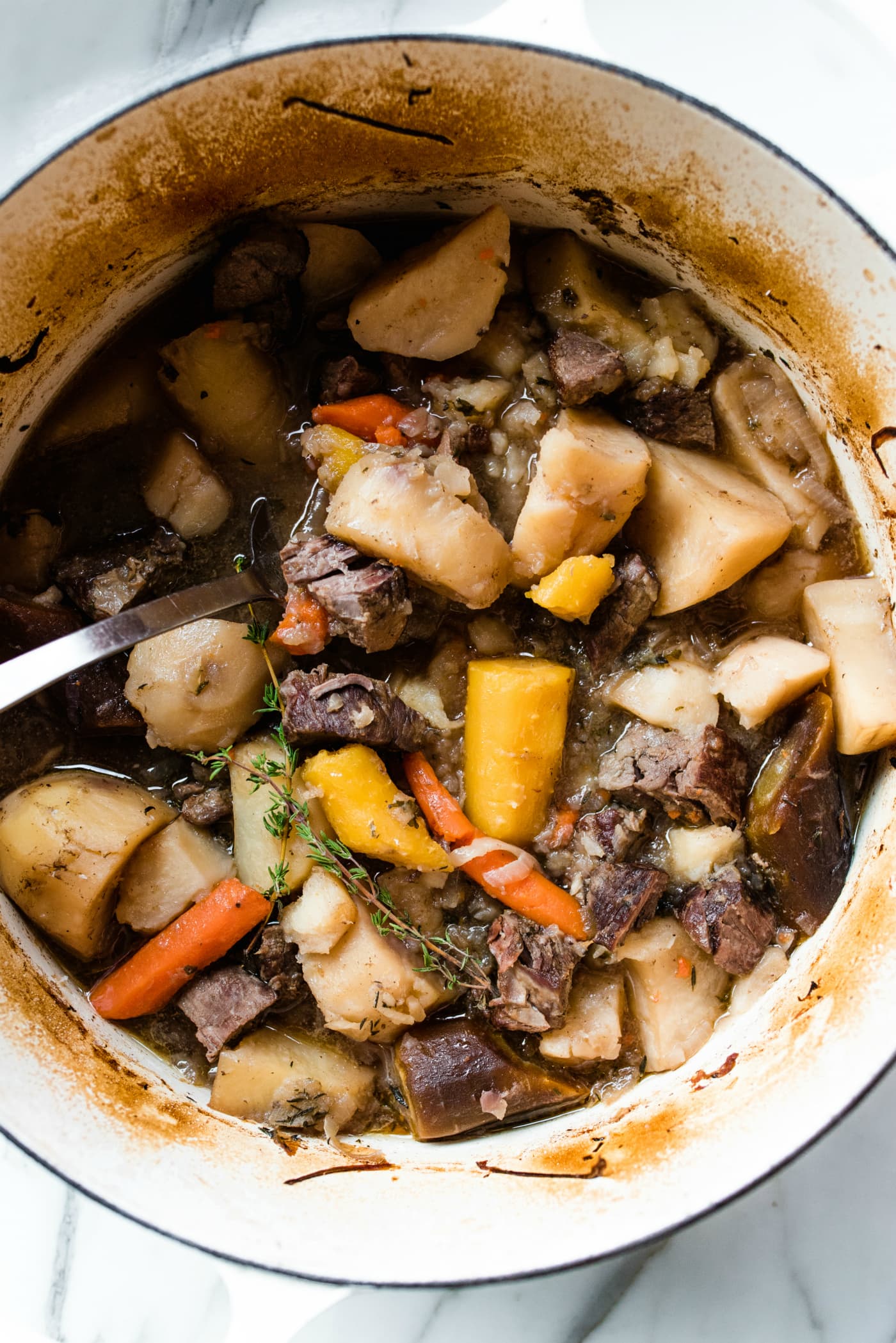Beef and Lamb Stew - Reluctant Entertainer