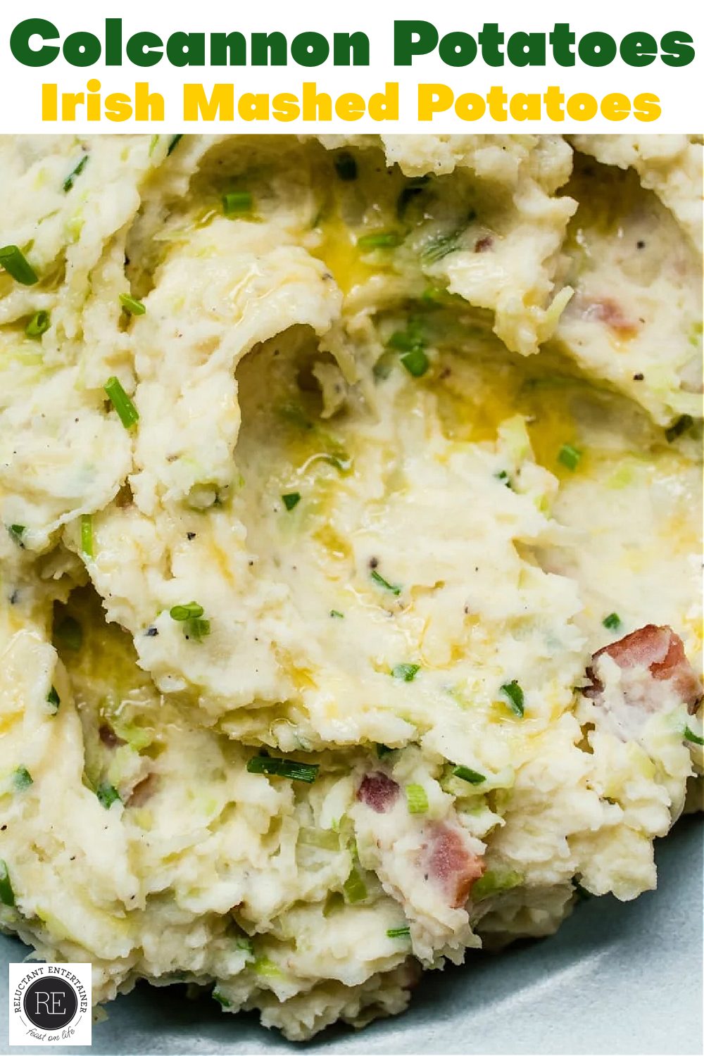 Colcannon Potatoes (Irish Mashed Potatoes) - Reluctant Entertainer