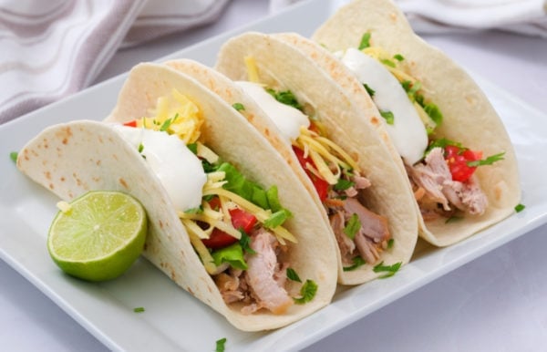 delicious pork tacos