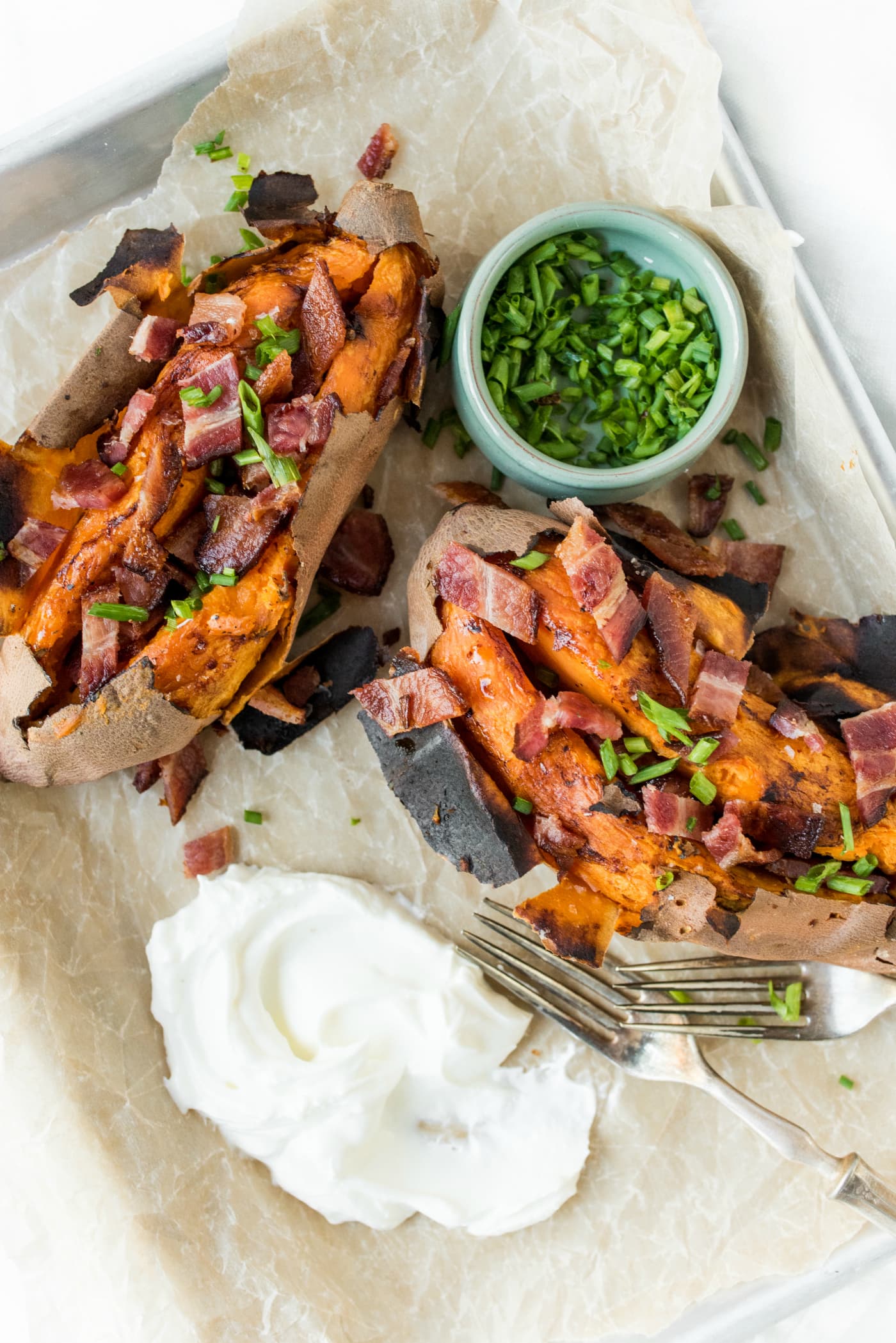 Baked Sweet Potato for Dinner Tonight - Reluctant Entertainer