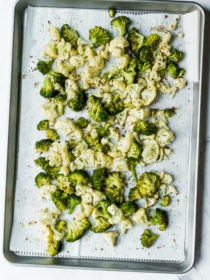 Best Roasted Cauliflower Broccoli