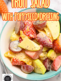 Fruit Salad with Poppyseed Dressing