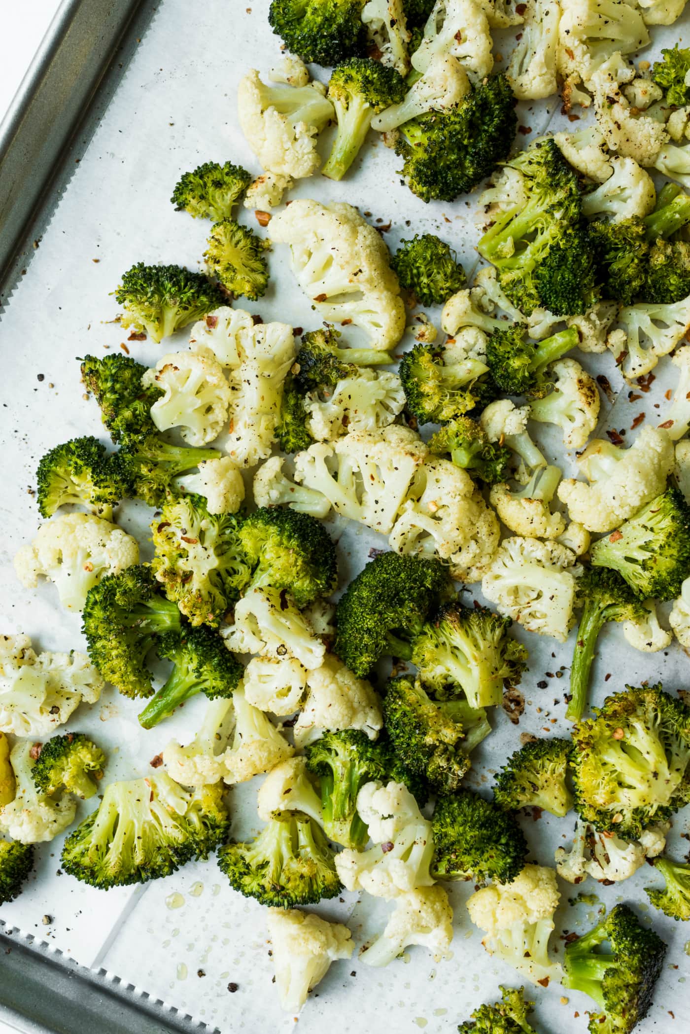 Roasted Cauliflower And Broccoli Recipe - Reluctant Entertainer