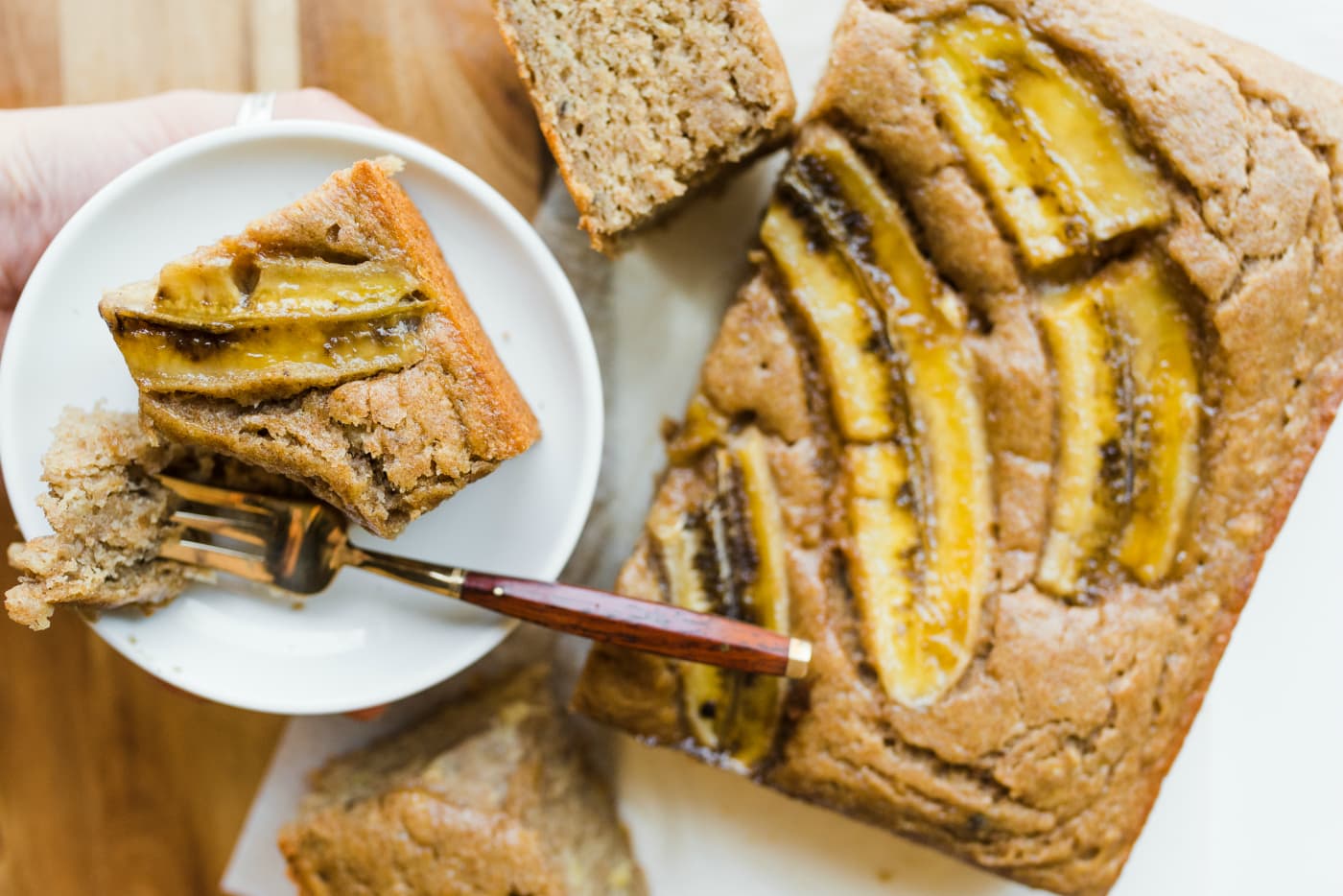 Eggless Whole Wheat Morning Banana Crumb Cake Recipe – Gayathri's Cook Spot