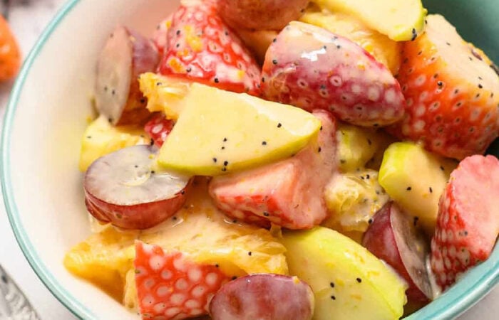 Fruit Salad with Poppyseed Dressing recipe