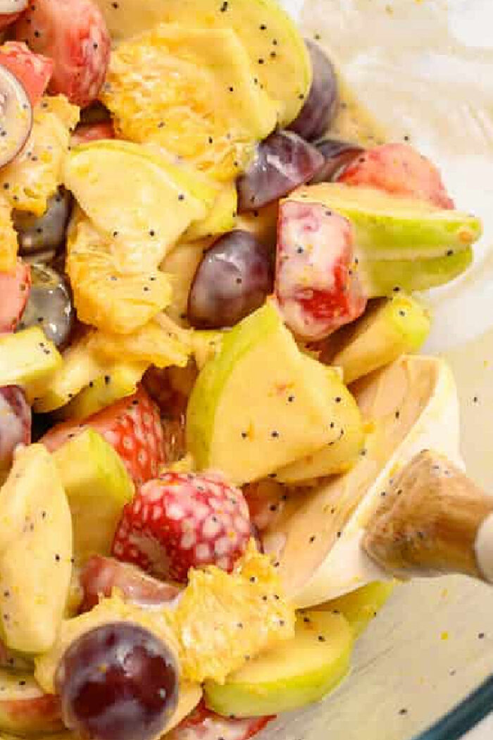 Fruit Salad with Dressing