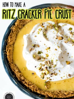 Ritz Cracker Pie Crust Recipe