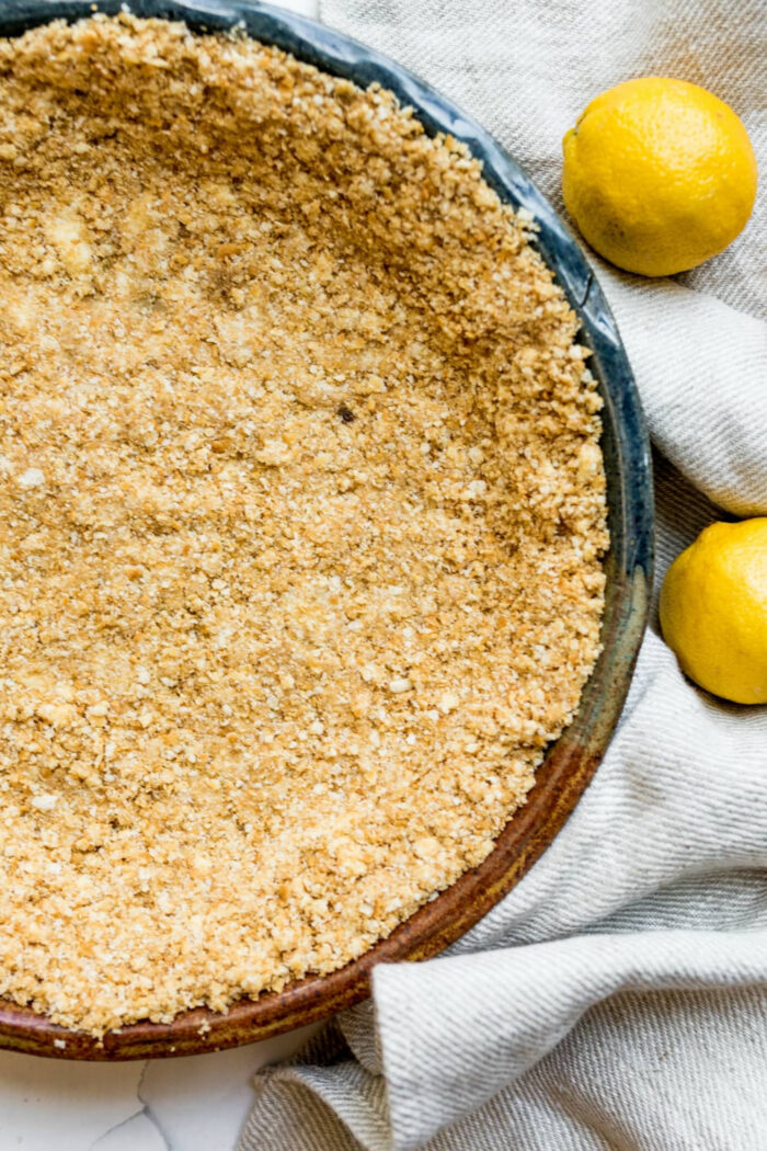 ingredinets for Ritz Cracker Pie Crust Recipe