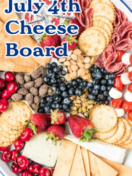 4th of July Cheese Board