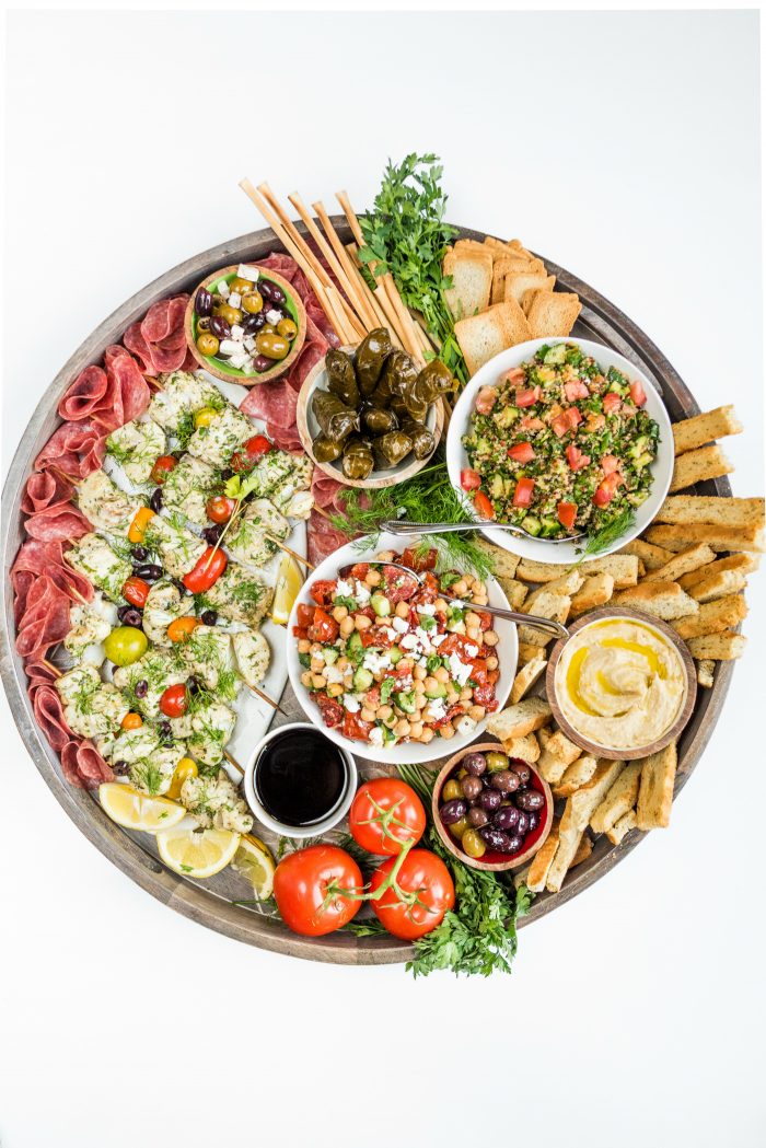 a round Summer Mediterranean Board