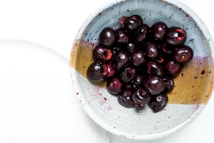 beautiful bowl of cherries