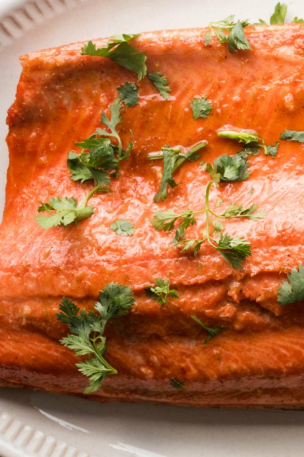 wild alaskan salmon cooked to perfection